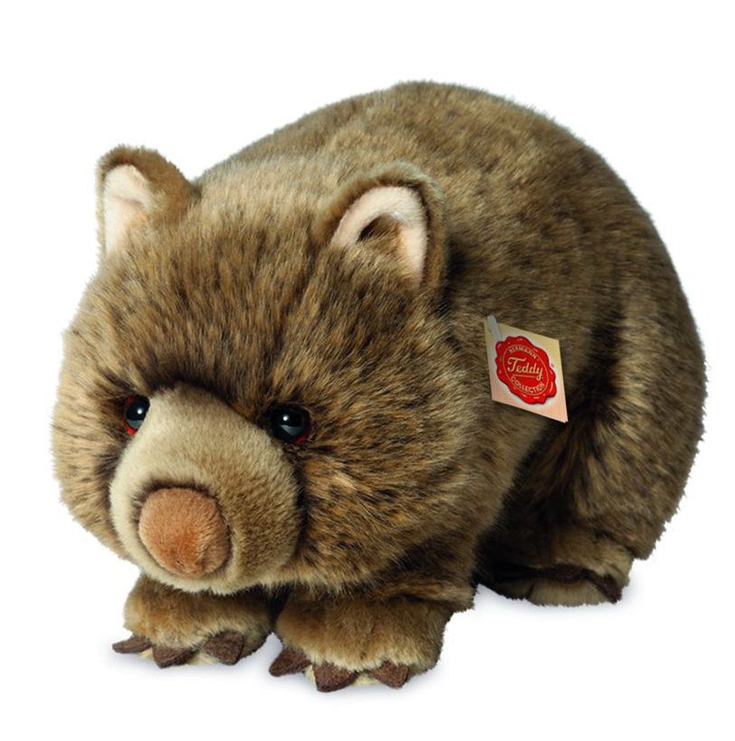 Teddy Hermann Wombat 26 cm aus weichem Plüsch